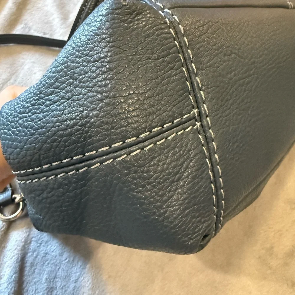 Coach Blue Leather Women's Bag